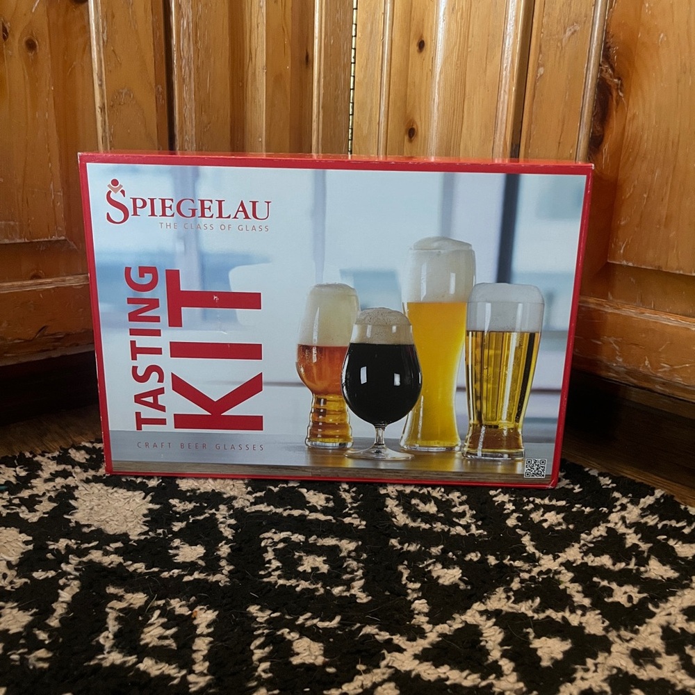 Spiegelau Craft Beer Tasting Kit, Four Glasses NIB